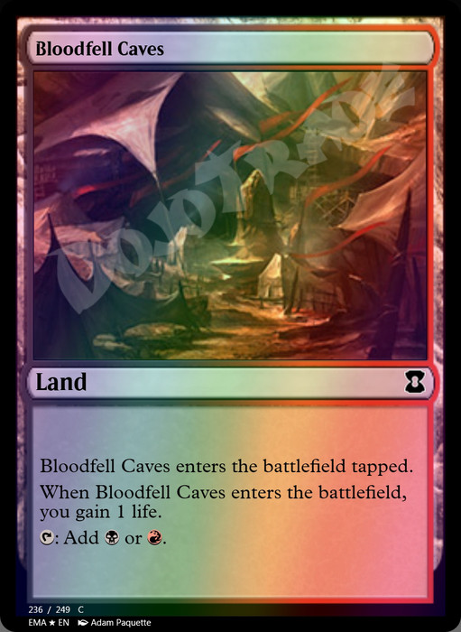 Bloodfell Caves FOIL