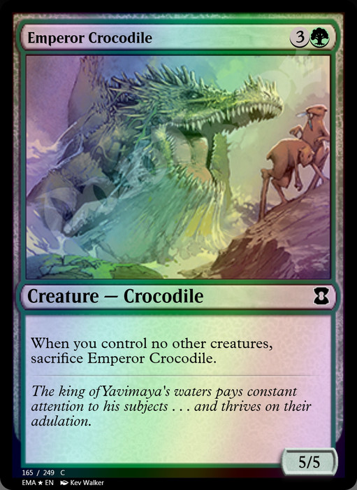 Emperor Crocodile FOIL