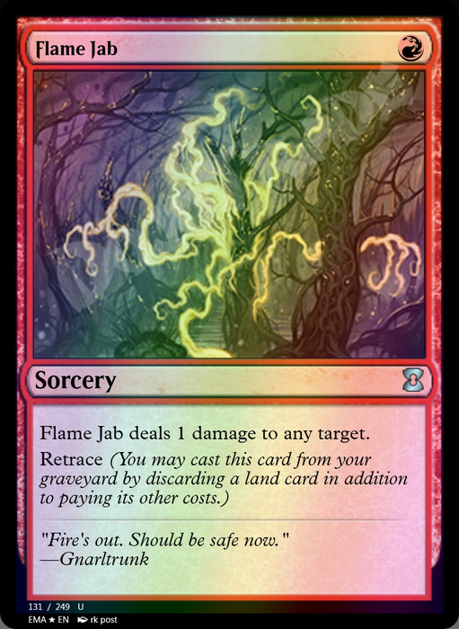 Flame Jab FOIL