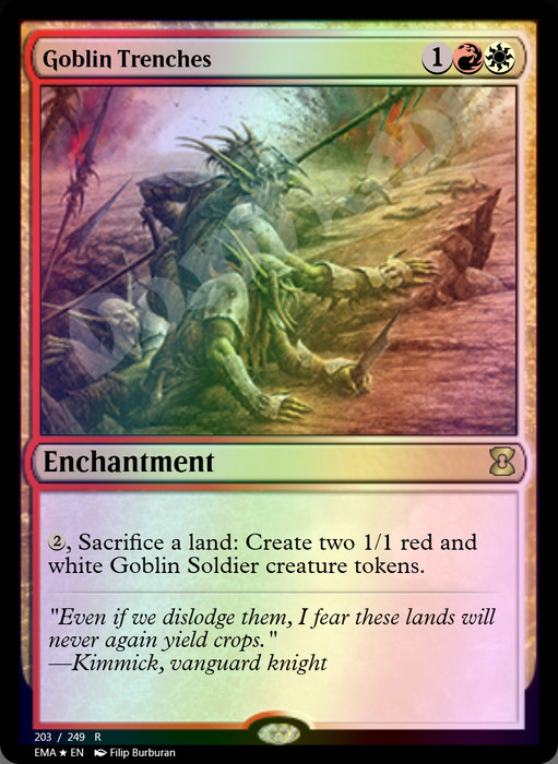 Goblin Trenches FOIL