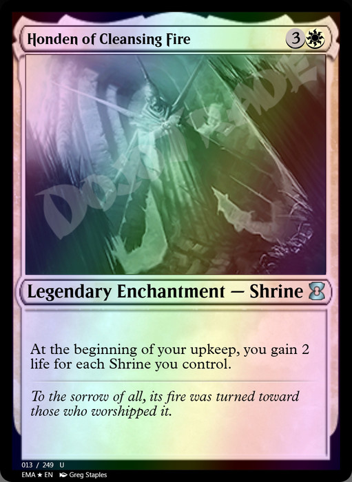 Honden of Cleansing Fire FOIL