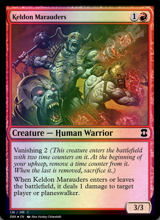 Keldon Marauders FOIL