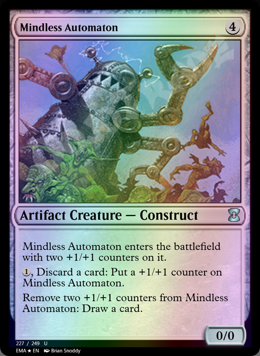 Mindless Automaton FOIL