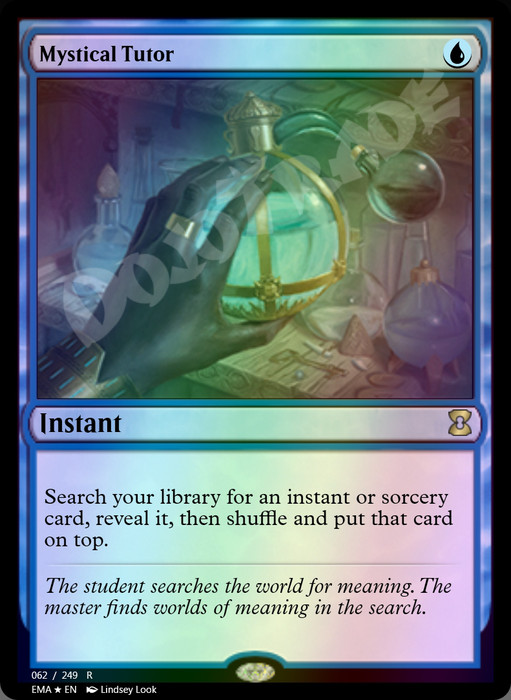 Mystical Tutor FOIL