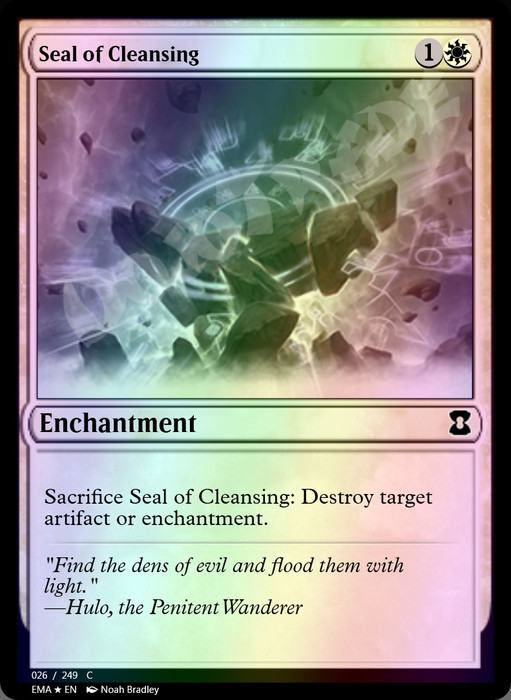 Seal of Cleansing FOIL