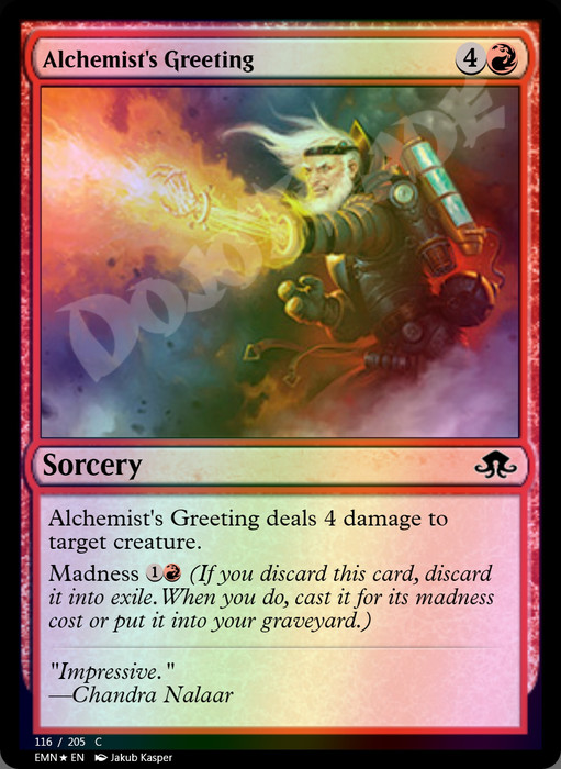 Alchemist's Greeting FOIL