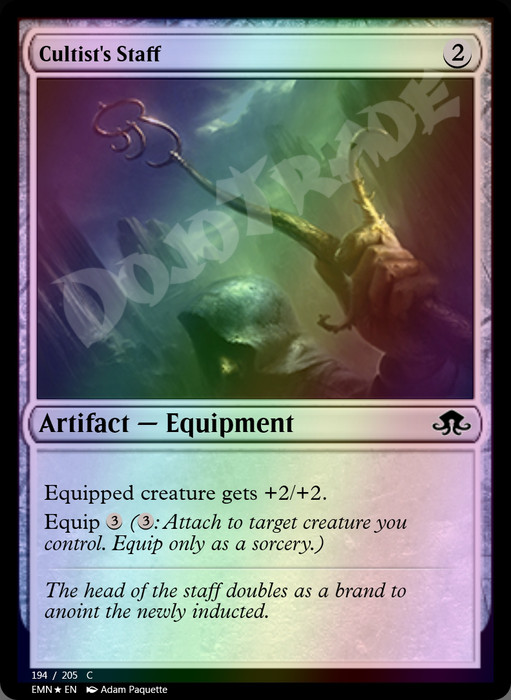 Cultist's Staff FOIL