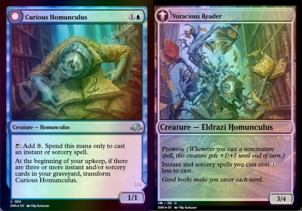 Curious Homunculus FOIL