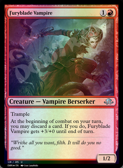 Furyblade Vampire FOIL