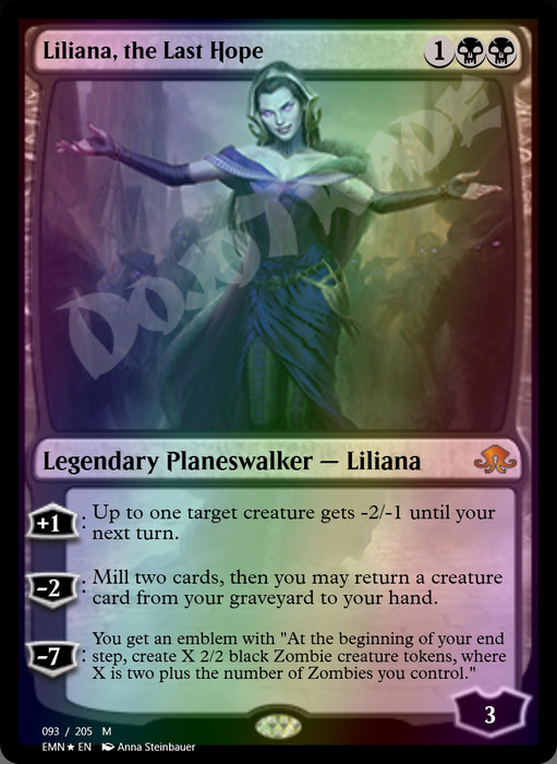 Liliana, the Last Hope FOIL