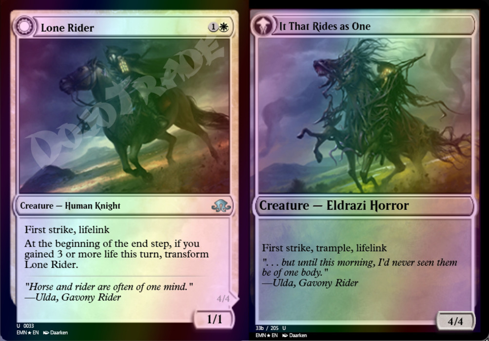 Lone Rider FOIL