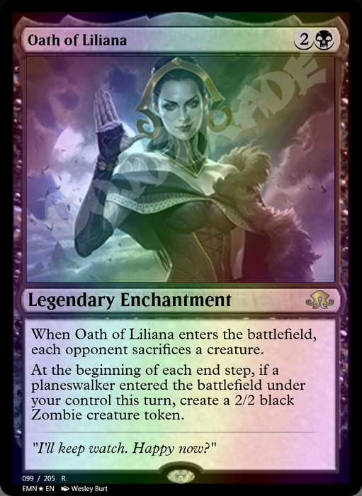 Oath of Liliana FOIL