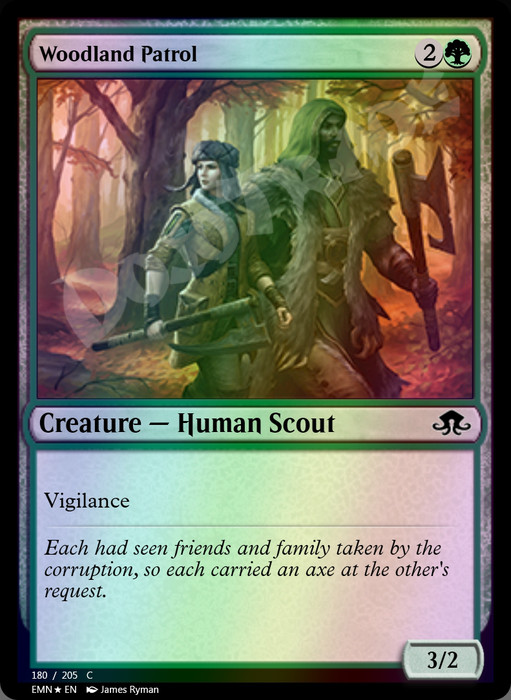 Woodland Patrol FOIL