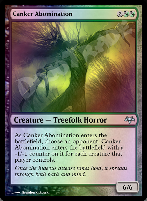 Canker Abomination FOIL