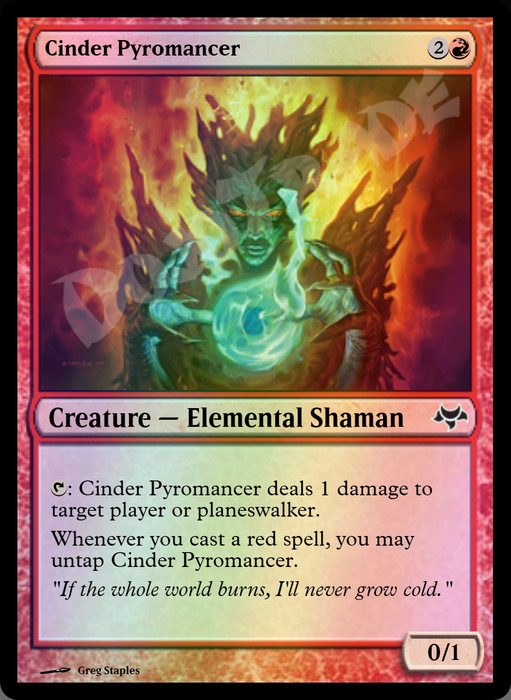 Cinder Pyromancer FOIL