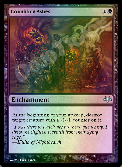 Crumbling Ashes FOIL