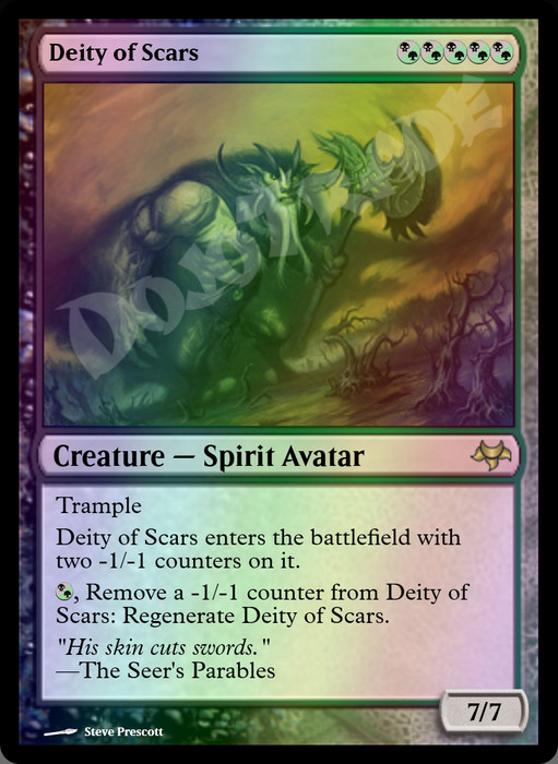 Deity of Scars FOIL