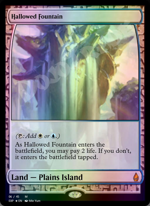 Hallowed Fountain FOIL