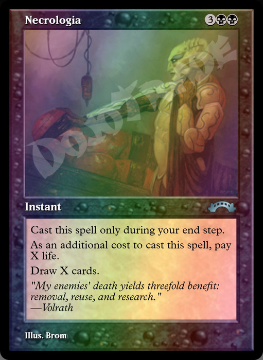 Necrologia FOIL