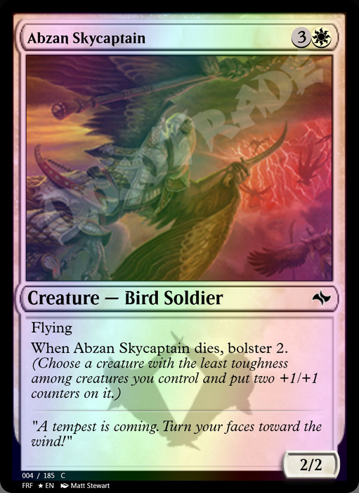 Abzan Skycaptain FOIL