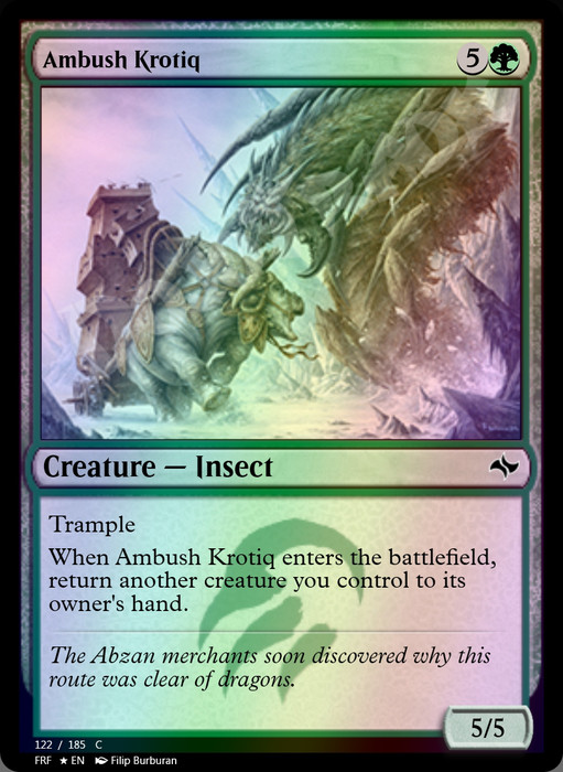 Ambush Krotiq FOIL