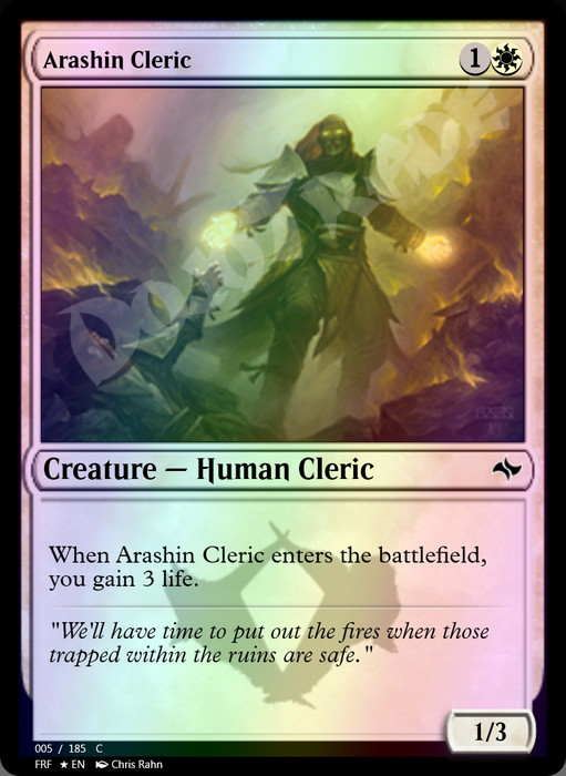 Arashin Cleric FOIL