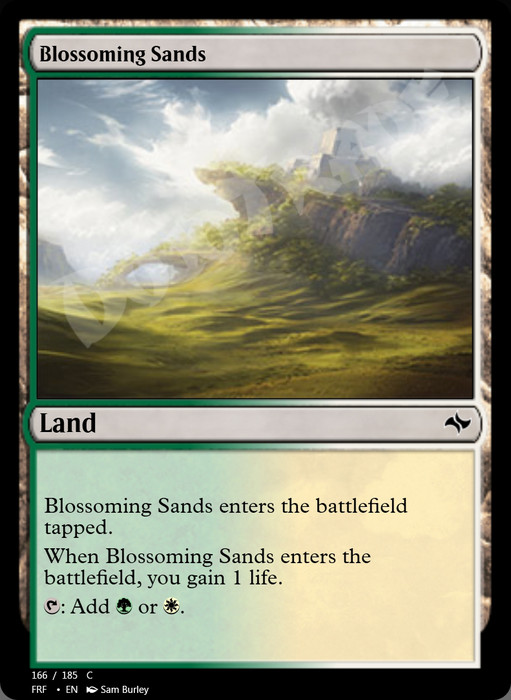 Blossoming Sands