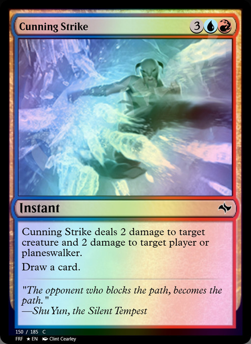 Cunning Strike FOIL