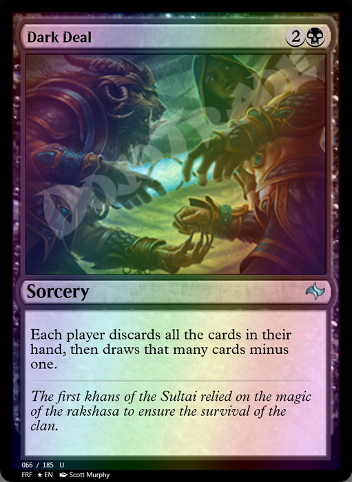 Dark Deal FOIL