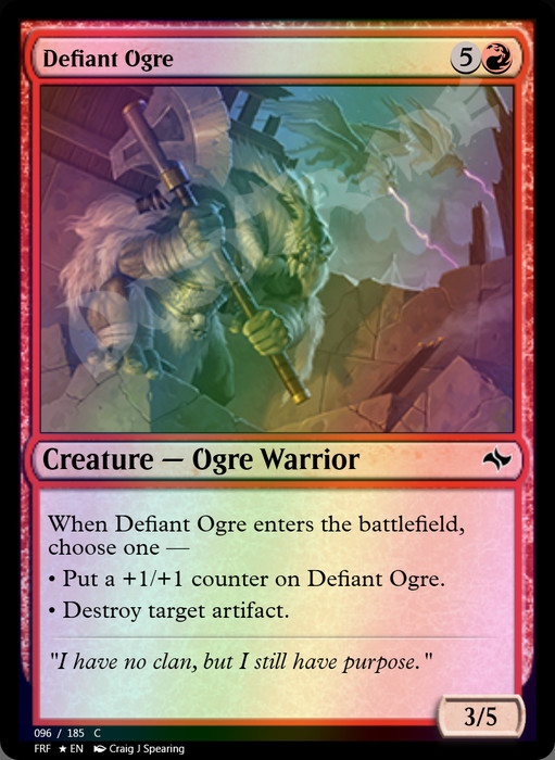 Defiant Ogre FOIL