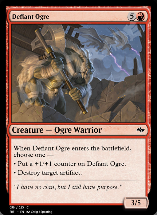 Defiant Ogre