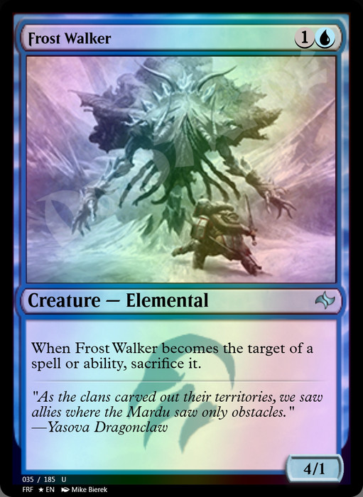 Frost Walker FOIL