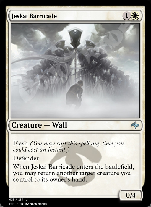 Jeskai Barricade