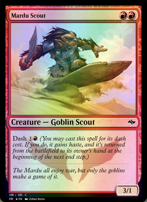 Mardu Scout FOIL