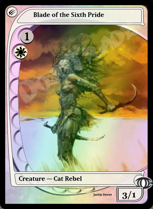 Blade of the Sixth Pride FOIL