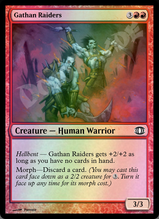 Gathan Raiders FOIL