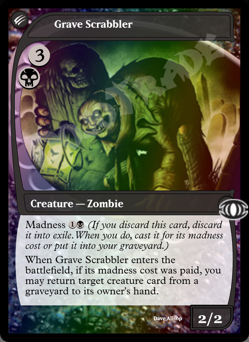 Grave Scrabbler FOIL