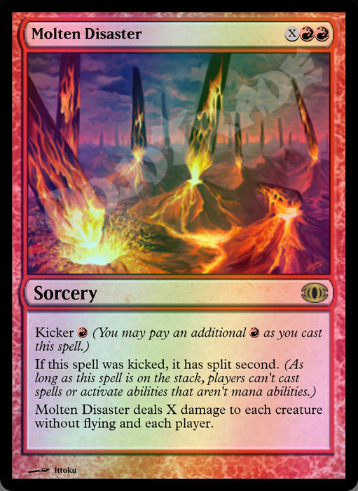 Molten Disaster FOIL