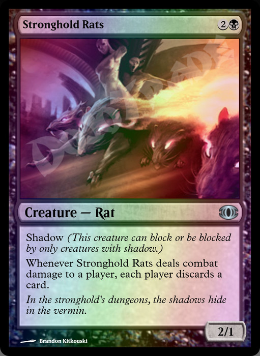 Stronghold Rats FOIL