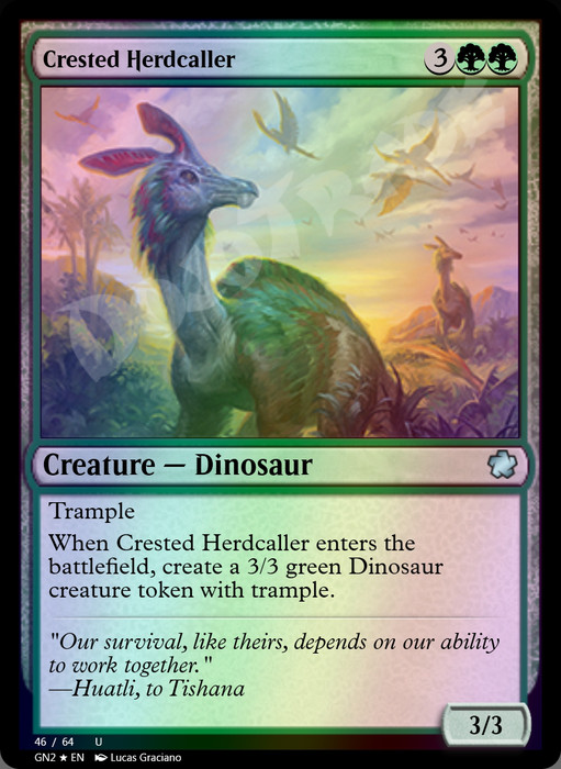 Crested Herdcaller FOIL