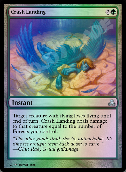 Crash Landing FOIL