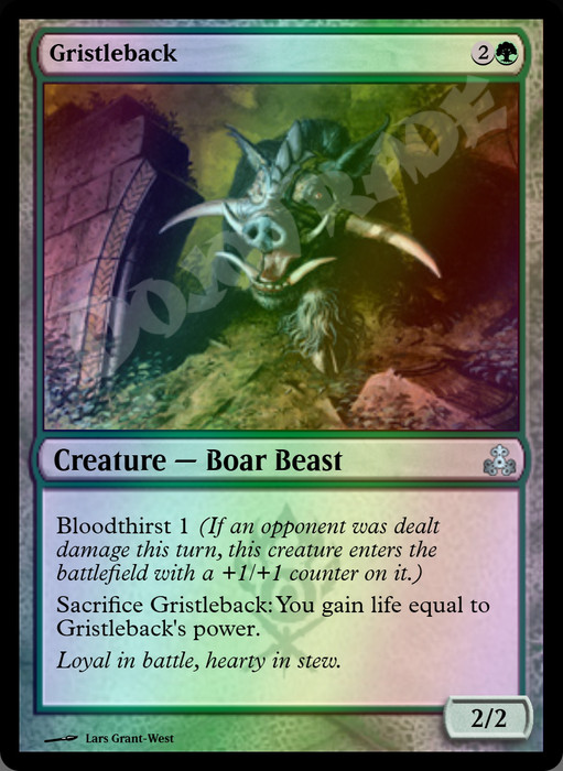 Gristleback FOIL