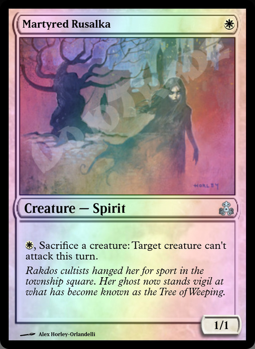 Martyred Rusalka FOIL