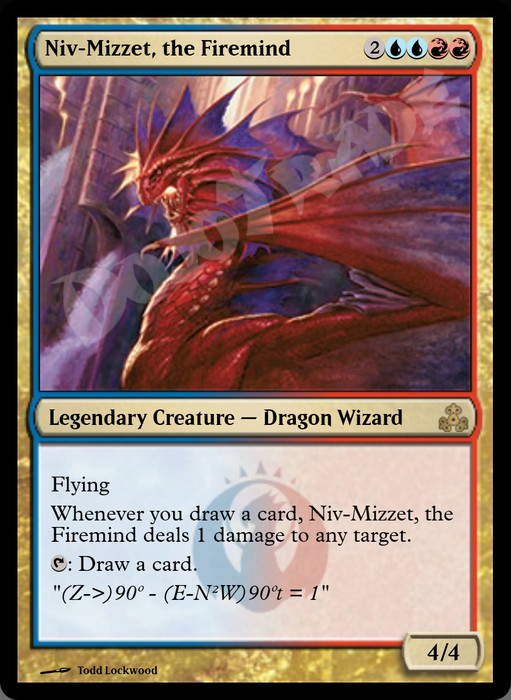 Niv-Mizzet, the Firemind