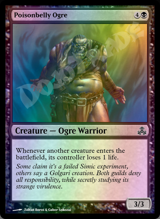 Poisonbelly Ogre FOIL