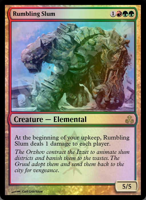 Rumbling Slum FOIL