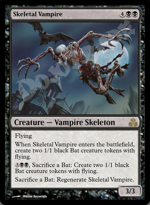 Skeletal Vampire