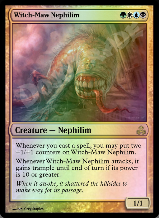 Witch-Maw Nephilim FOIL