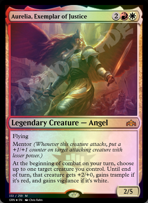 Aurelia, Exemplar of Justice FOIL