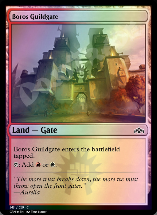 Boros Guildgate (#243) FOIL